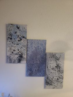 Abstract Acrylic Pour