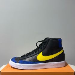 Nike - Men - Blazer Mid '77 Vintage - Black/Speed Yellow 10.5