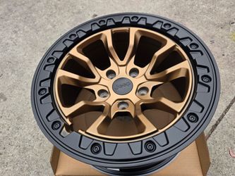17" New JEEP RUBICON Wheels With New KUMHO RT  tires (4)