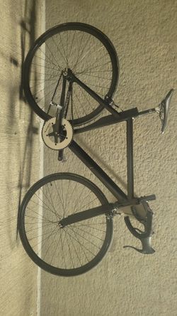 Black Single Speed Bike. 55cm