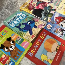 NEW Never Used Lot Of Kid’s Activity Books And Story Books