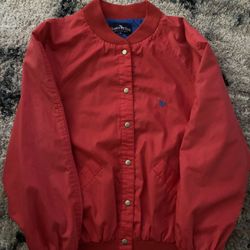 Red Hunter Run Bomber Jacket