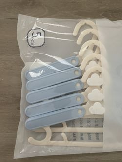 Adjustable Kids Folding Hangers – 10 pcs