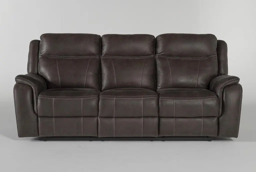 Griffin Grey Power Reclining Sofa