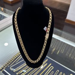 10k Gold Chino Chain