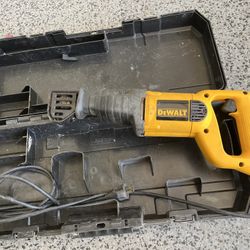 Dewalt Corded Reciprocating Saw 