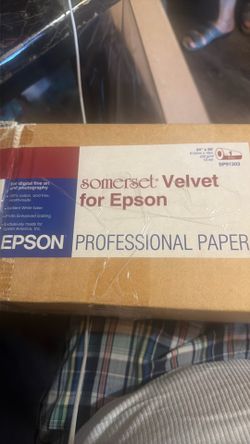 Epson Somerset Velvet for 24" x 50 Feet, 1 roll