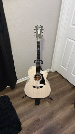 D'Angelico Acoustic-Electric Cutaway Guitar