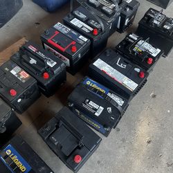 Car batteries