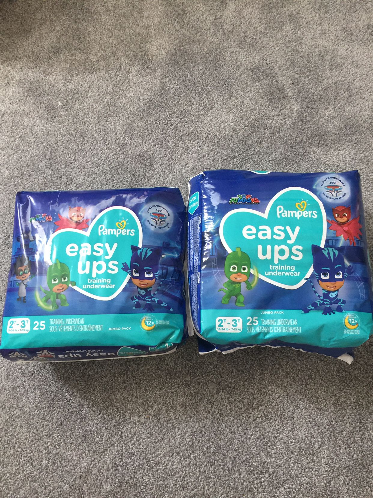 Pampers Easy-ups 2t-3t 25 Count 