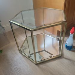 Nice Table Glass And Metal