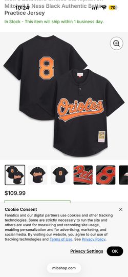 Cal Ripken Jersey