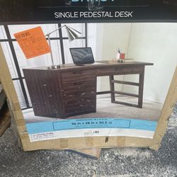 Single pedestal Desk - Brand New 