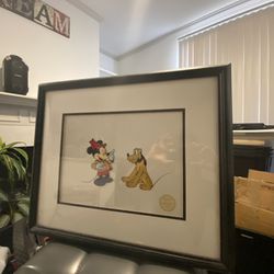 Mickey Mouse & Pluto - Serigraph