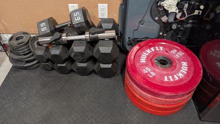Barbell weight plates