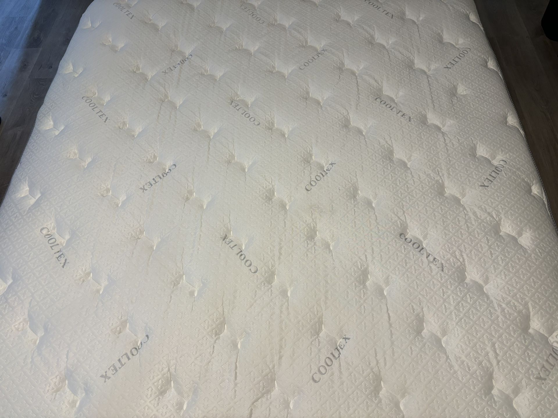 Cool Tex King mattress and box spring