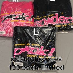 spider hoodies 