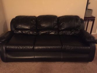 Black couch