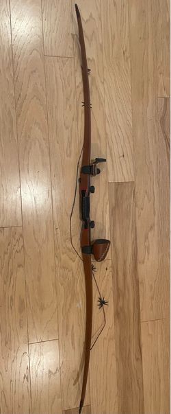 Black widow PLX longbow 55lb at 27 inch draw
