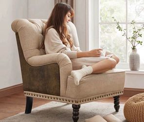 Set Of 2 Pu Lounge Living Room Accent Chair Upholstered Modern Couch Furniture Living Room Sofas