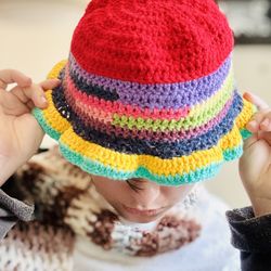 Colourful Bucket Hat 