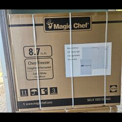 Magic Chef 8.7 Cu.ft Chest New Never Opened 