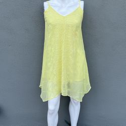 Big Strike USA YELLOW DRESS NEW SMALL