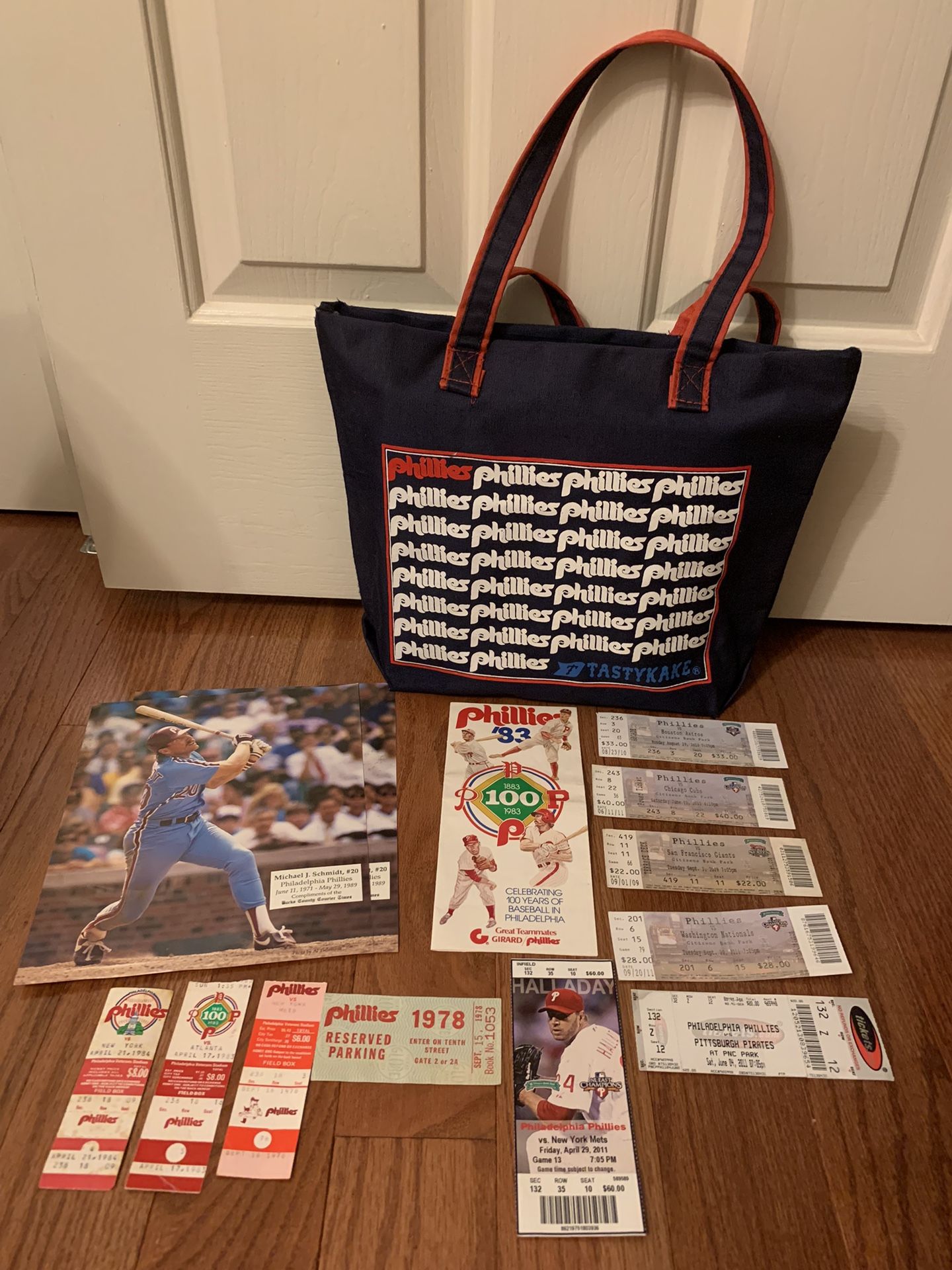 Philadelphia Phillies Collection Of Items