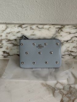 Blue wrist bag