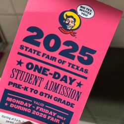 State Fair Of Texas Ticket