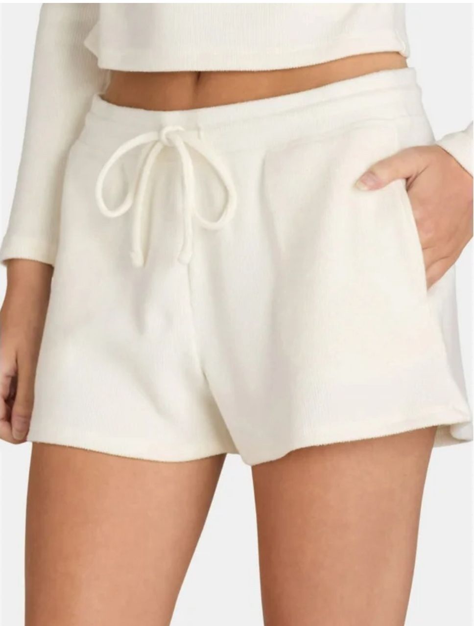Goodthreads Women's Heritage Fleece Drawstring Shorts