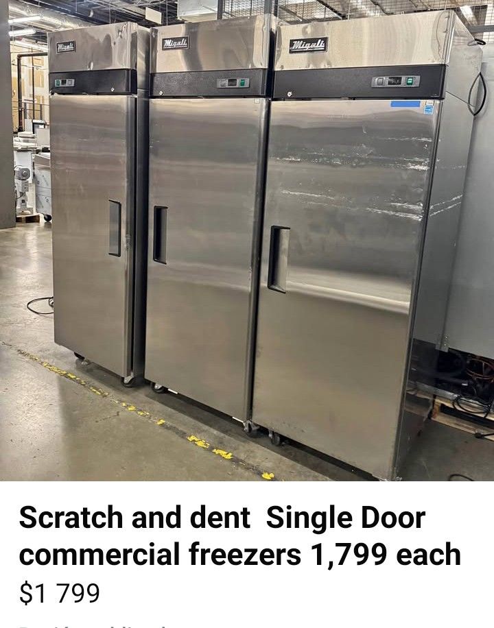 1 Door Commecial Freezers