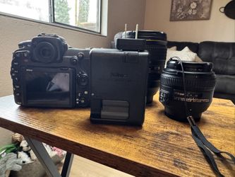 Nikon D500 With Three Lenses