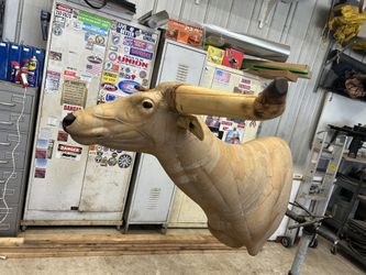Longhorn Steer Shoulder Mount “Folk Art“