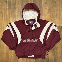 Vintage 90s Starter Texas A&M Jacket