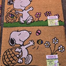 🌸 Snoopy Spring Outdoor Mats 🌸