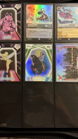 Disney Trading Card Lot – Topps & Lorcana – $65 Value