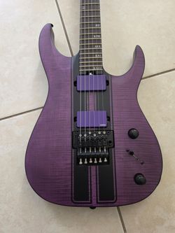 Schecter Banshee GT FR Satin Purple