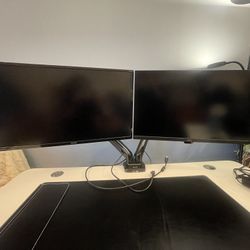 BenQ 27inch Monitor dual plus mount stand