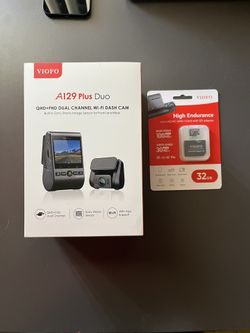 Viofo Dash Cam & Microsd Adapter 32 Gig Card