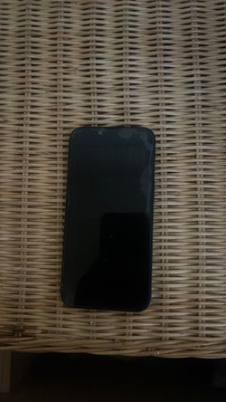 Black Smartphone /iphone14-comes with case and protection