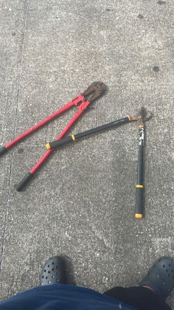 Bolt cutter and tree trimmer 