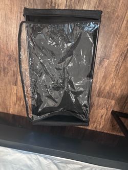Rolling Under Bed Storage Organizer with Clear Zip Top (2 included, $10 each)