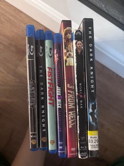 DVD and BluRay movies
