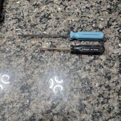 Low Voltage Tools-  2 Security Hex Screw Drivers / Booth Wrenches