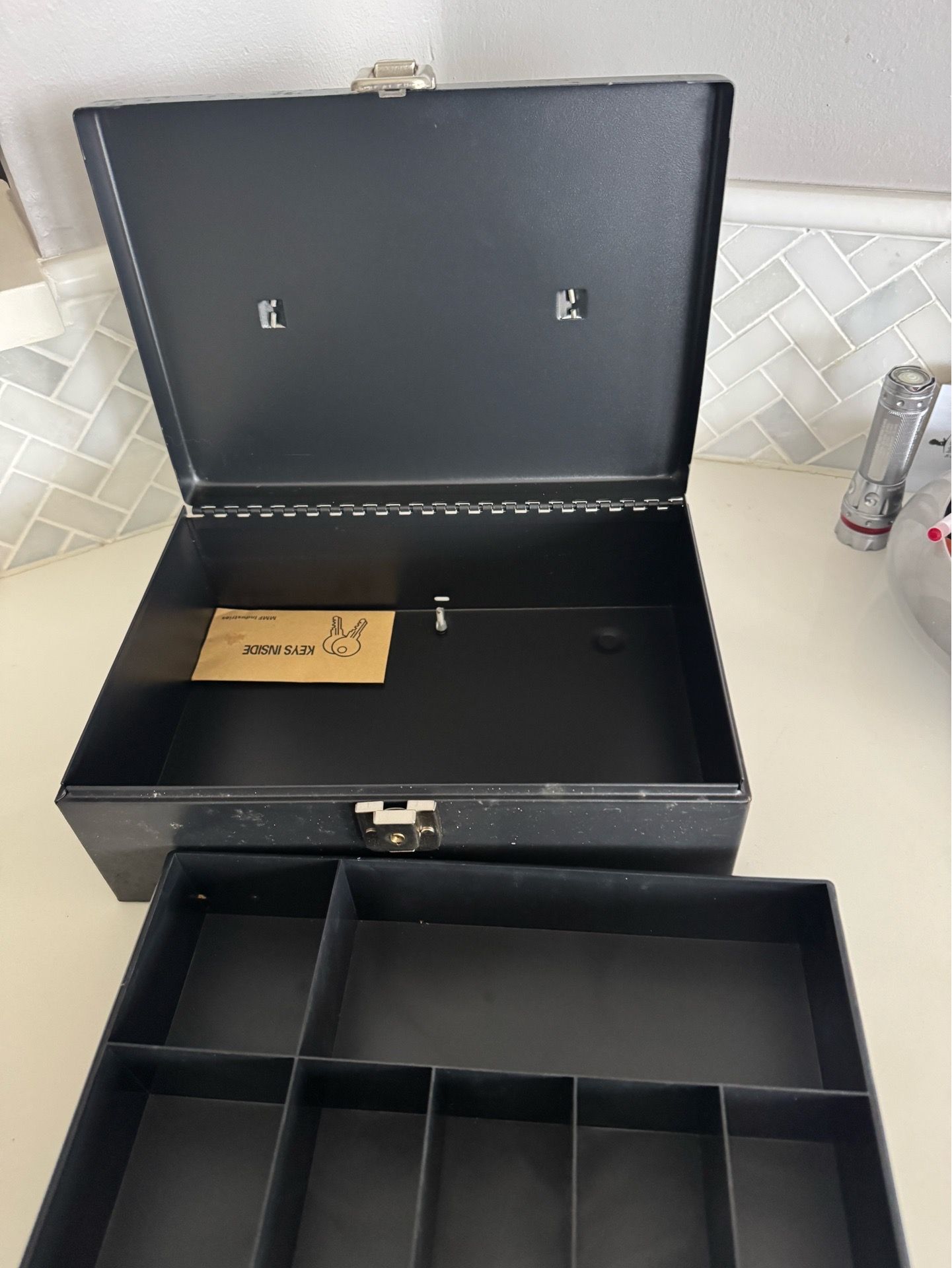Cash Box with Key
