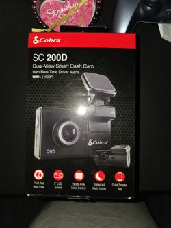 Cobra Dual-view smart Dash cam. brand new