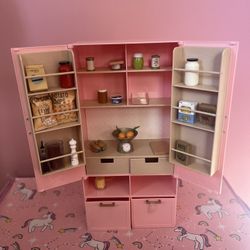 Our Generation Fridge With Accessories 