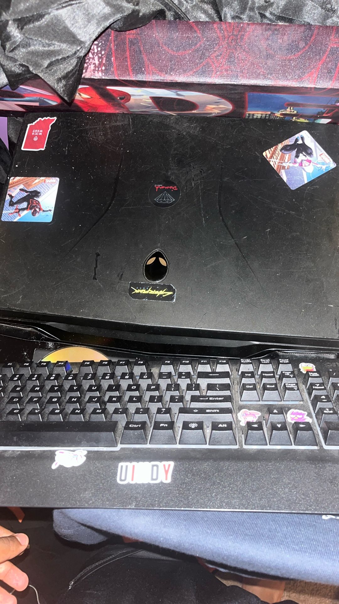 Alienware Laptop + Keyboard And Mouse