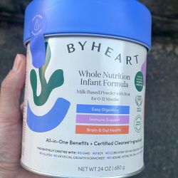 5 Cans Of By Heart Infant Formula